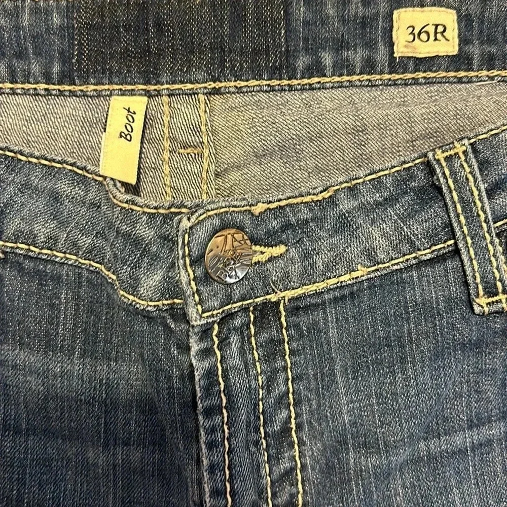 Plus Size BKE Denim Boot Cut Jeans Size 36R - Picture 2 of 5